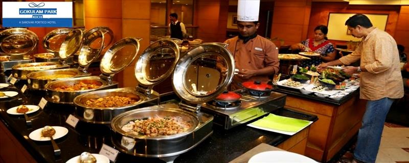 Unlimited Buffet Lunch (Soups, Salads, Main Course, Non Veg Dishes & more) + Unlimited Mocktails
