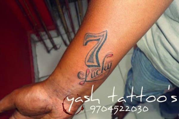yash  tattoo words download free scetch