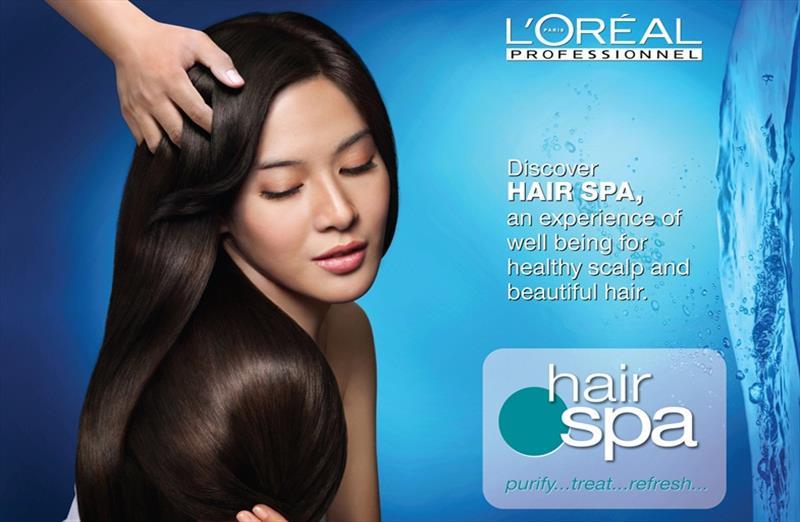 55% off on L'Oreal Hair Spa + Hair Cut @ Lancos Unisex Salon - Chandigarh  Deal