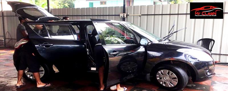 Full car wash + Interior cleaning  + Seat shampoo cleaning + Dash board cleaning + Door pad cleaning + Floor cleaning
